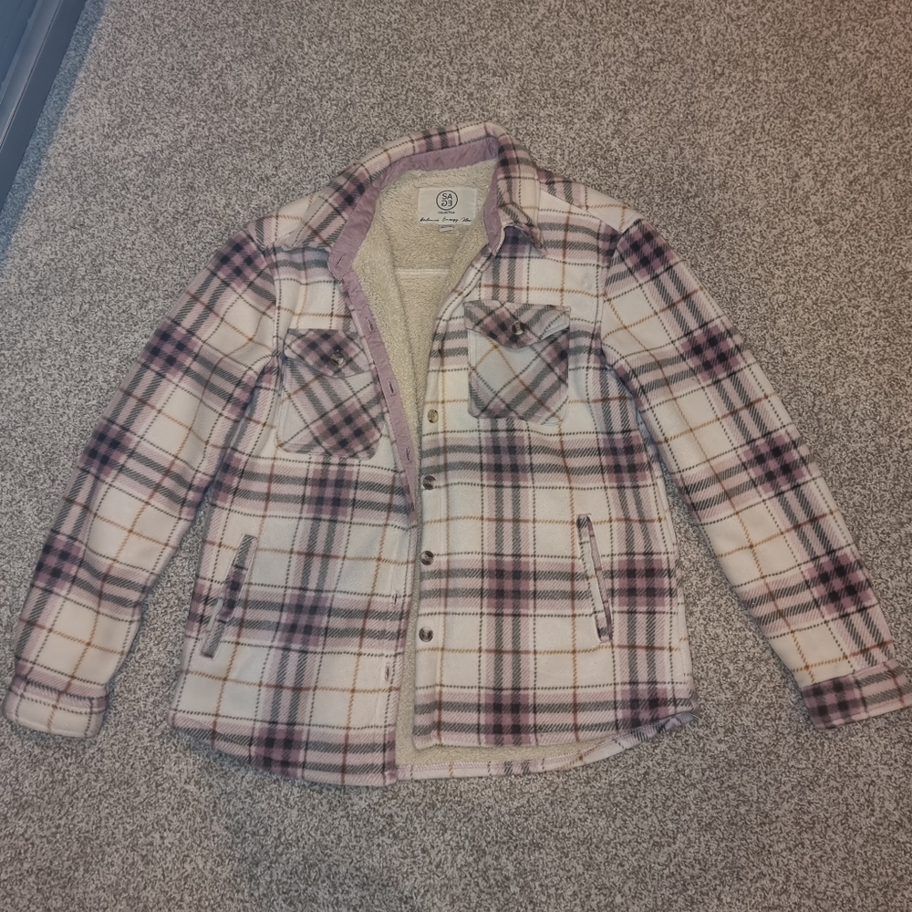 Checkered Shacket jacket S